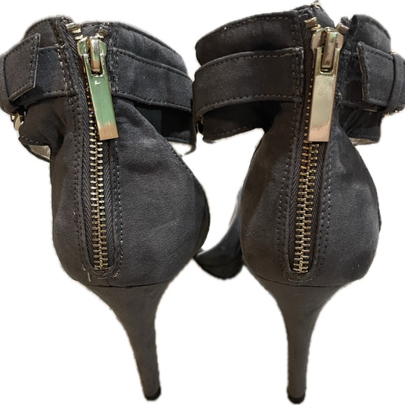 Aldo gray high heel shoes woman’s size 8 - Picture 5 of 9